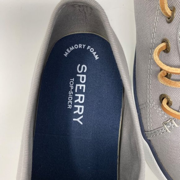 Sperry Pier View Core Gray Size 8 - Picture 3 of 9